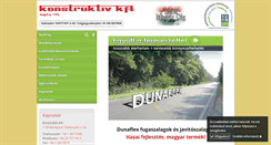 Desktop Screenshot of dunaflex.hu