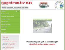 Tablet Screenshot of dunaflex.hu